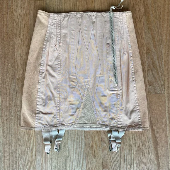 Nemo 1940s 1950s vintage peach pink girdle size 29